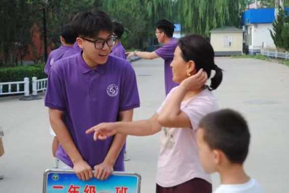 山東理工大學“愛之傳承”暑期社會實踐團迎來明德小學